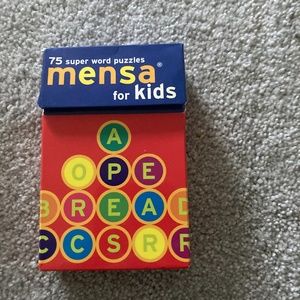 Mensa word puzzles for kids